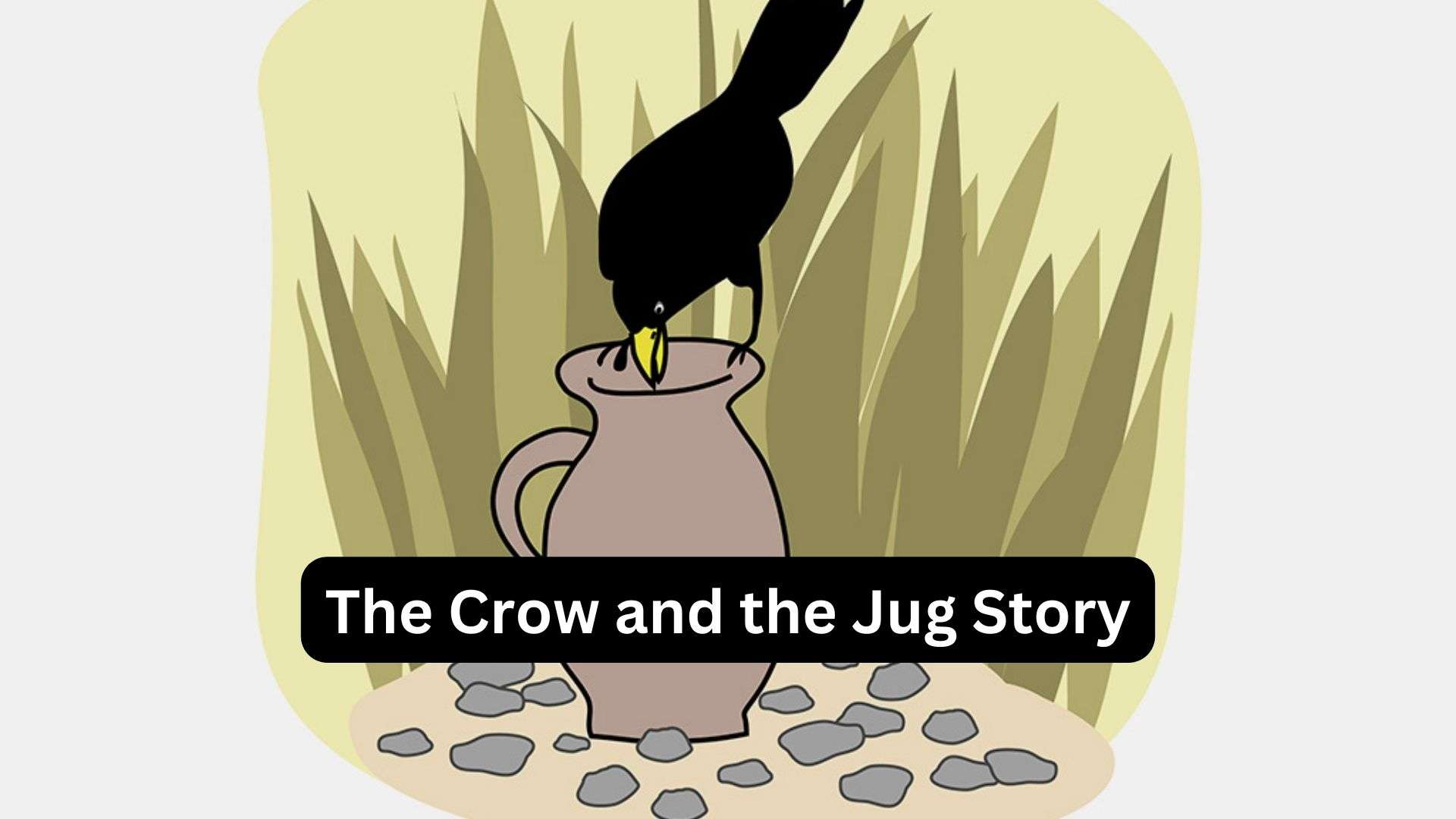 The-Crow-and-the-Jug-Story